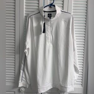 Under Armour Golf Men’s Quarter zip, white